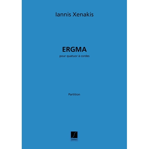 Xenakis, Iannis - Ergma
