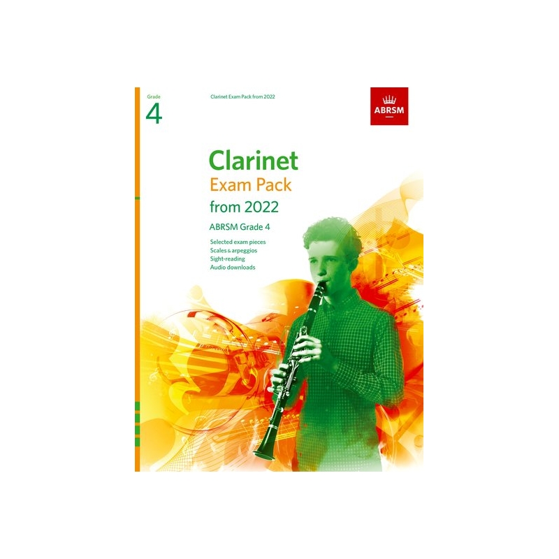 Clarinet Exam Pack from 2022, ABRSM Grade 4