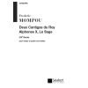 Mompou, Frederic - Deux Cantigas du Roy Alphonse X, Le Sage