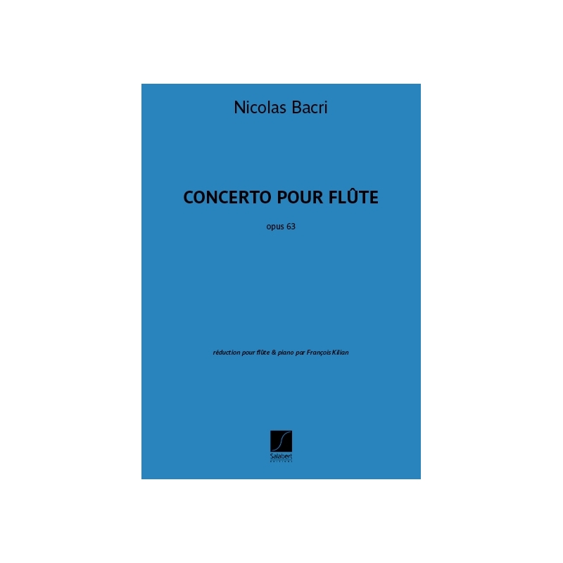 Bacri, Nicolas - Concerto opus 63