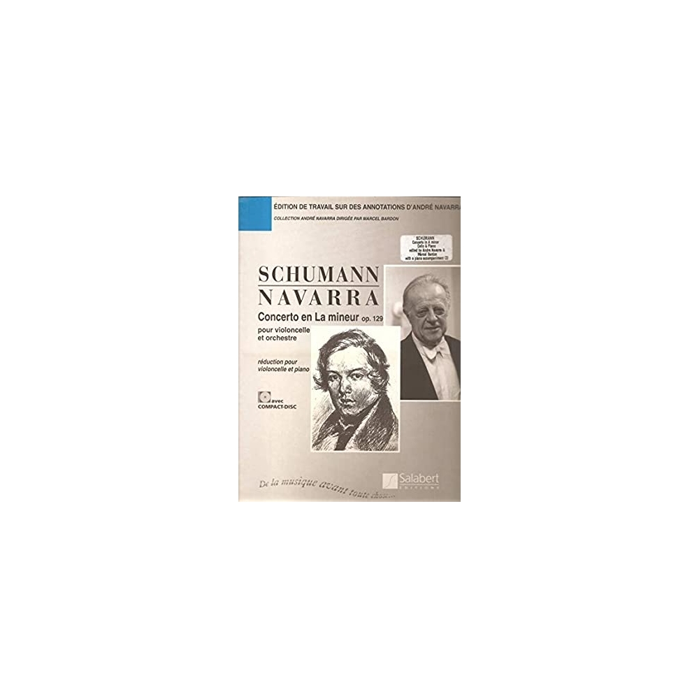 Schumann, Robert - Concerto Op.129 Violoncelle-Piano Cd Accomp