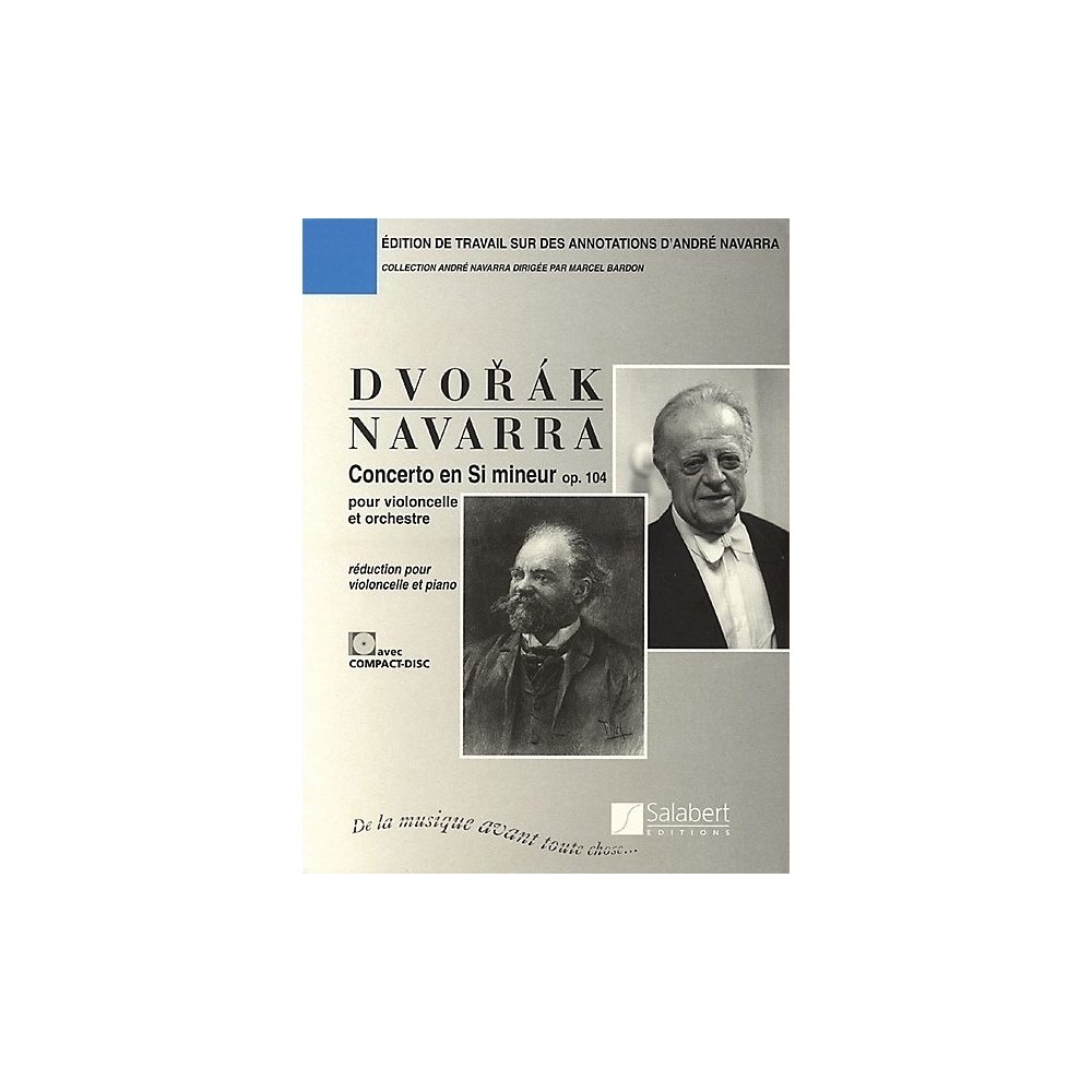 Dvořák, Antonín - Concerto Op.104 Violoncelle-Piano Avec Cd Accomp