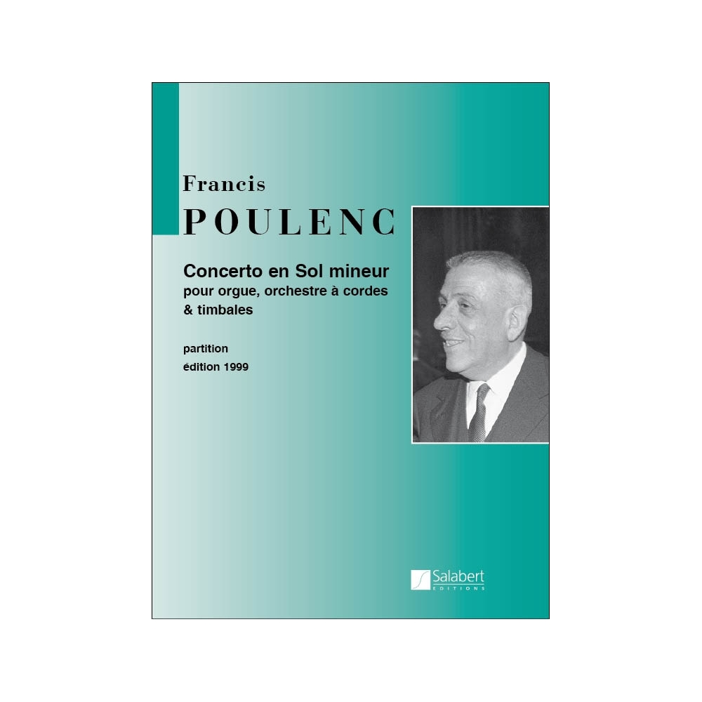 Poulenc, Francis - Concerto en Sol mineur (g minor)
