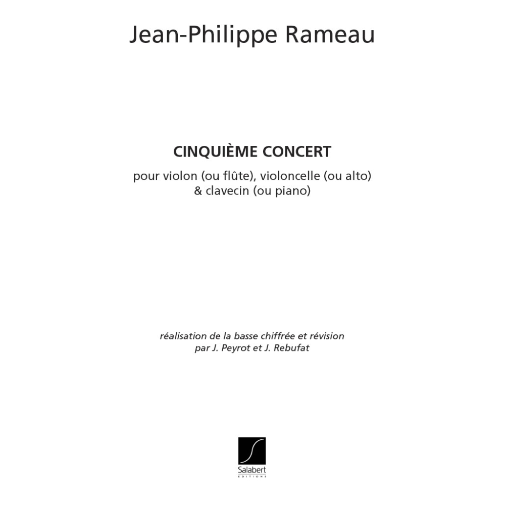 Rameau, Jean-Philippe - Concert N 5