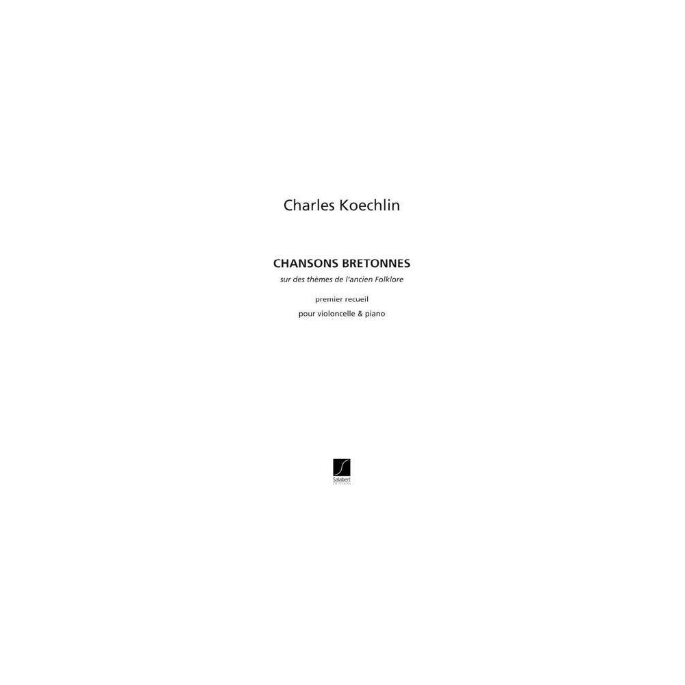 Koechlin, Charles - Chansons Bretonnes Op.115 vol.3