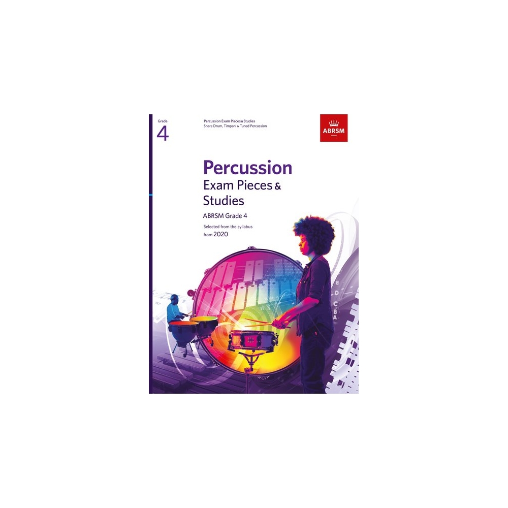 Percussion Exam Pieces & Studies, ABRSM Grade 4
