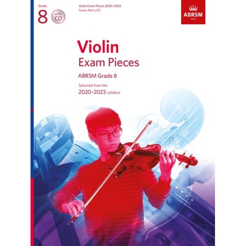Violin Exam Pieces 2020-2023, ABRSM Grade 8, Score, Part & CD