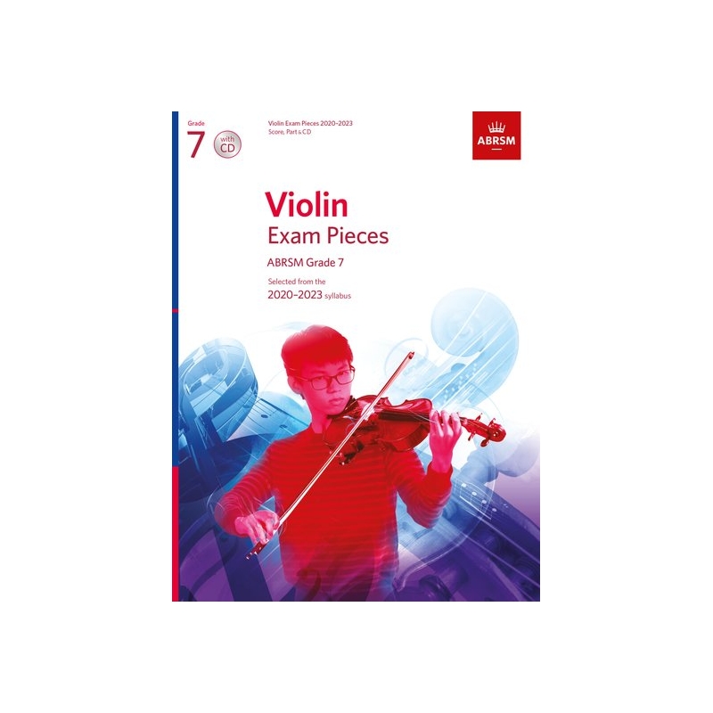 Violin Exam Pieces 2020-2023, ABRSM Grade 7, Score, Part & CD