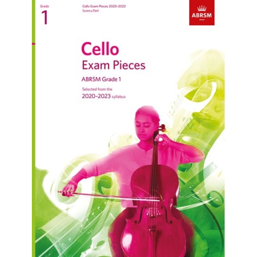 Cello Exam Pieces 2020-2023, ABRSM Grade 1, Score & Part