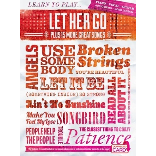 Learn To Play Let Her Go Plus 15 More Great Songs