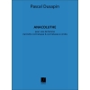Dusapin, Pascal - Anacoluthe, Pour Voix De Femme,