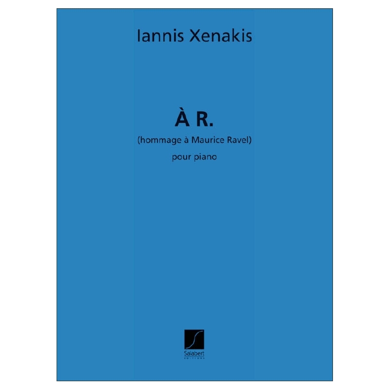 Xenakis, Iannis - A Ravel Piano