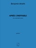 Attahir, Benjamin - Après l’ineffable