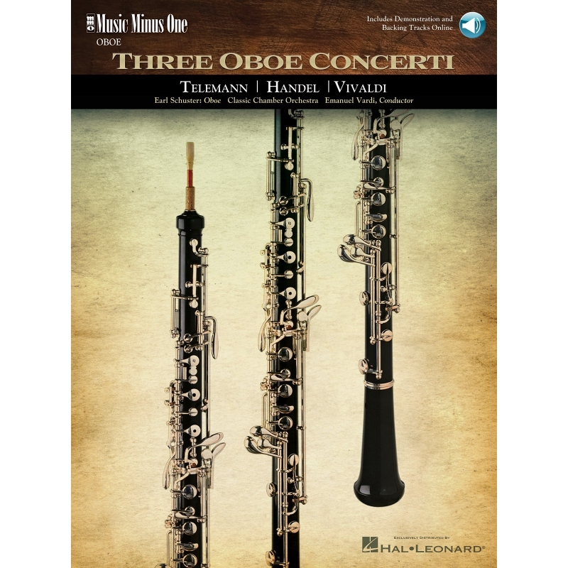 Oboe Concerti: TELEMANN F minor: HANDEL No. 8 in B-flat major: VIVALDI D minor, RV454(236) (online audio)