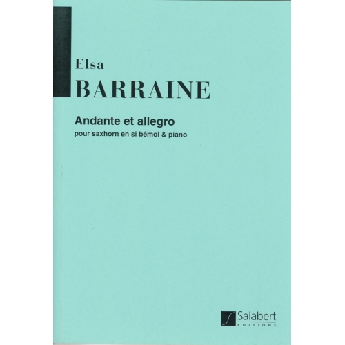 Barraine, Elsa - Andante et...
