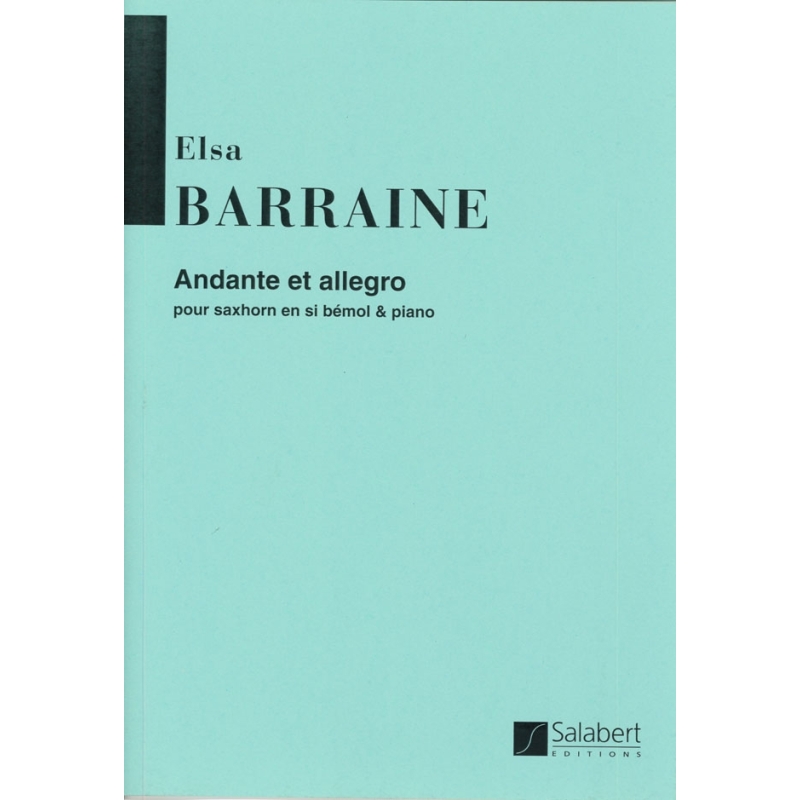 Barraine, Elsa - Andante et Allegro
