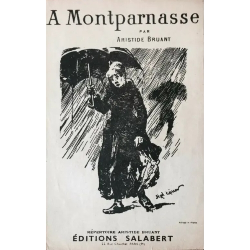 Bruant, Aristide - A Montparnasse Varioustes (Cht-Pno