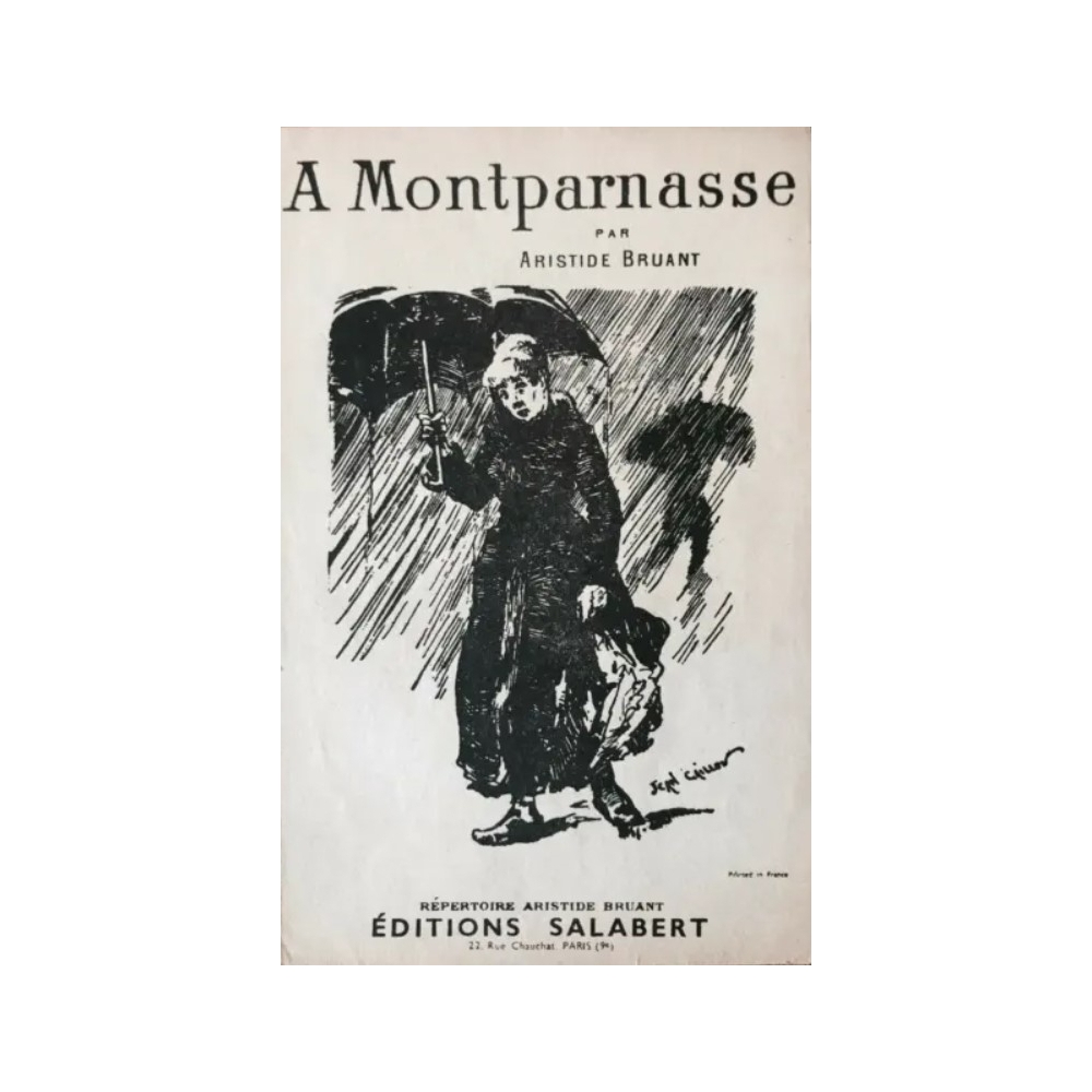 Bruant, Aristide - A Montparnasse Varioustes (Cht-Pno