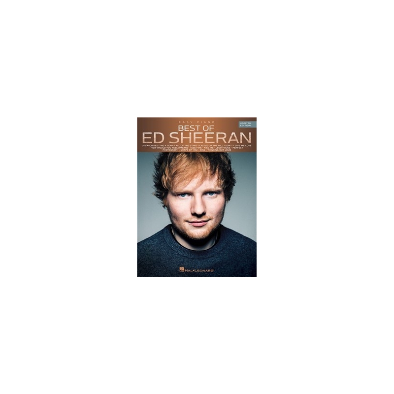 The Best Of Ed Sheeran (Easy Piano Book)