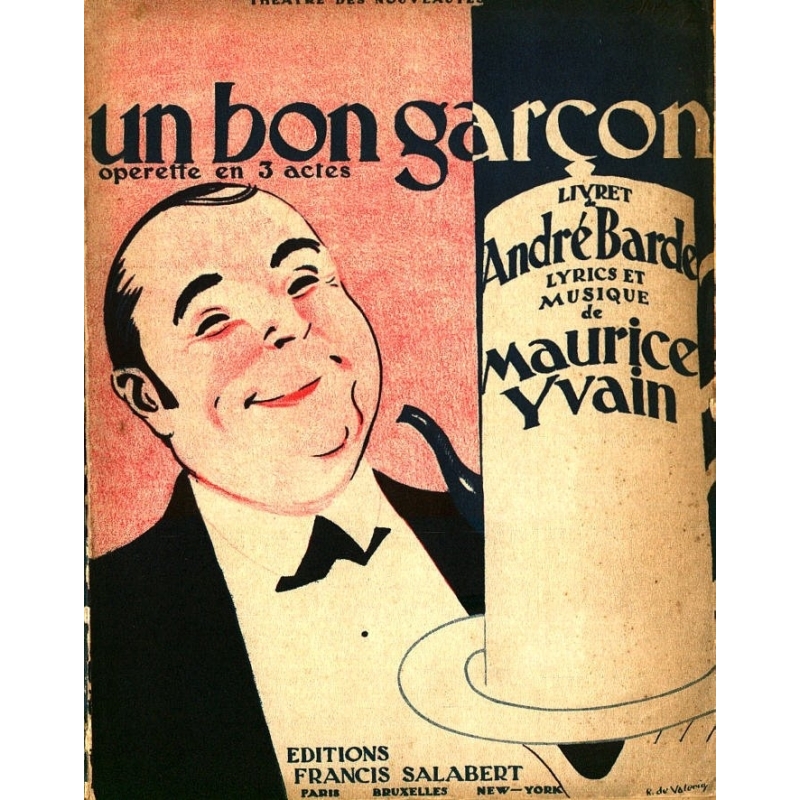 Yvain, Maurice - Bon Garcon Varioustes (Cht-Pno) Airs Detaches