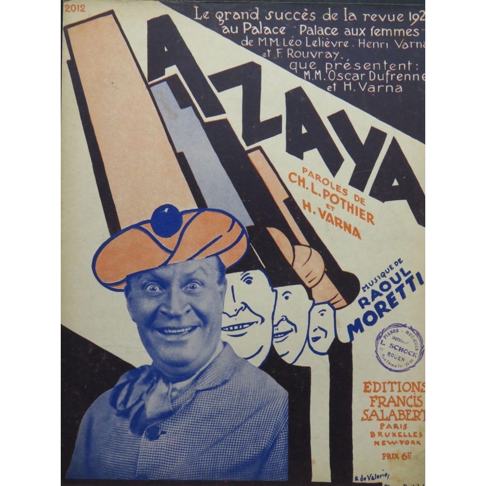 Moretti, Luigi - Azaya Varioustes Chant Seul