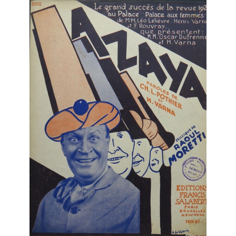 Moretti, Luigi - Azaya Varioustes Chant Seul