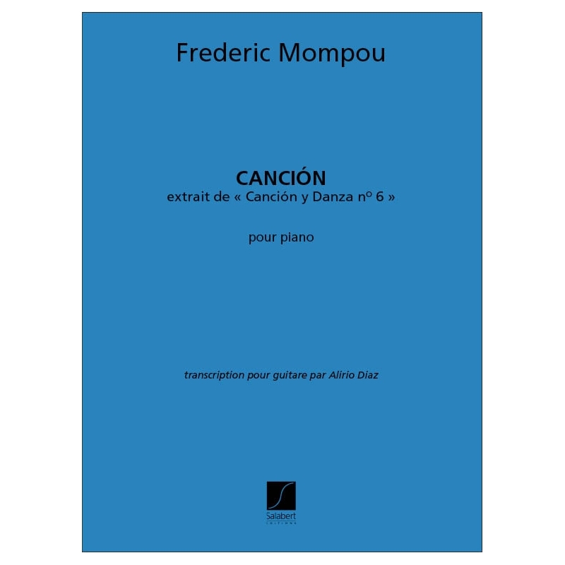 Mompou, Frederic - Cancion ( De Cancion Y Danza 6 )