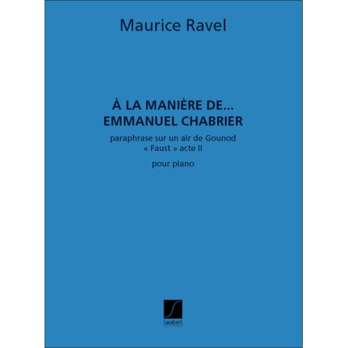 Ravel, Maurice - A La...