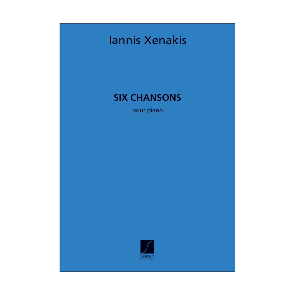 Xenakis, Iannis - 6 Chansons Inedit De 1951