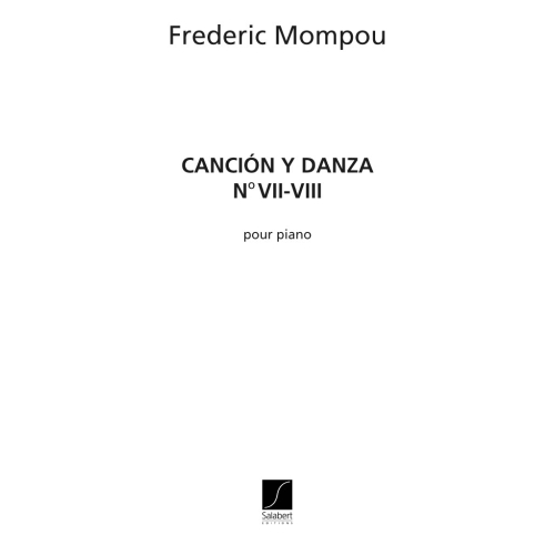 Mompou, Frederic - Cancion...