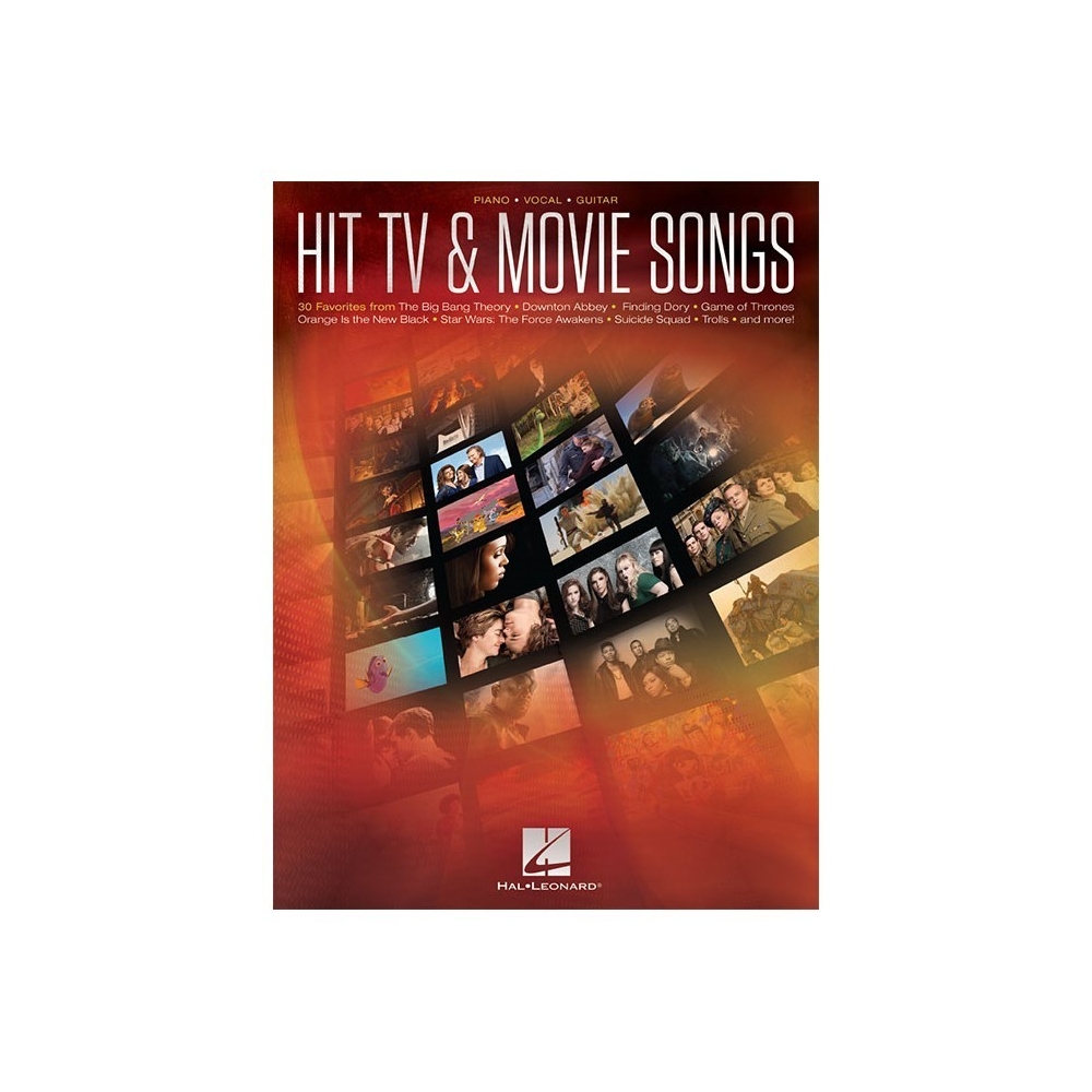 Hit TV & Movie Songs (Piano, Vocal, Guitar)