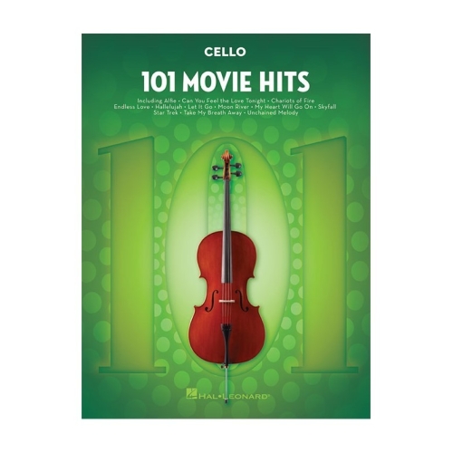 101 Movie Hits for Cello