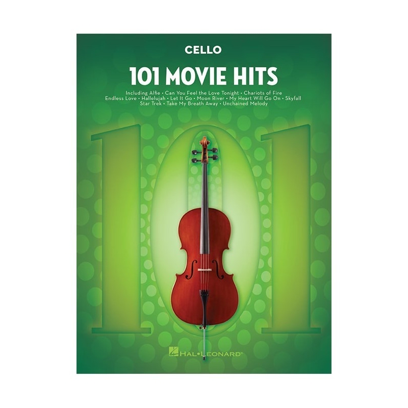 101 Movie Hits for Cello