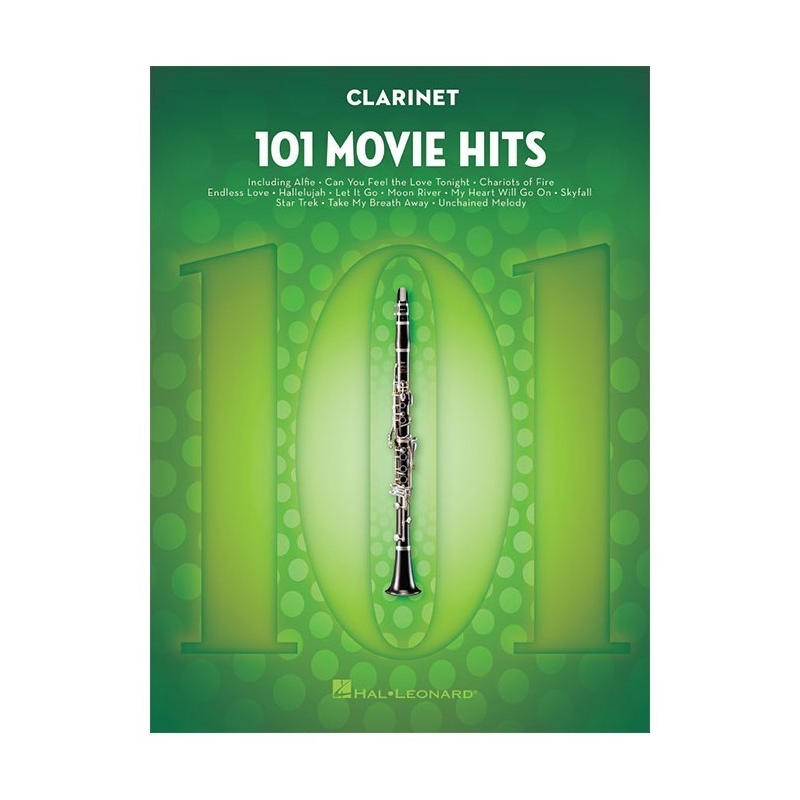 101 Movie Hits for Clarinet