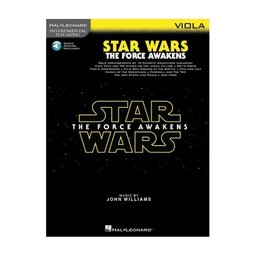 Williams, John - Star Wars: The Force Awakens for Viola (Play-Along)