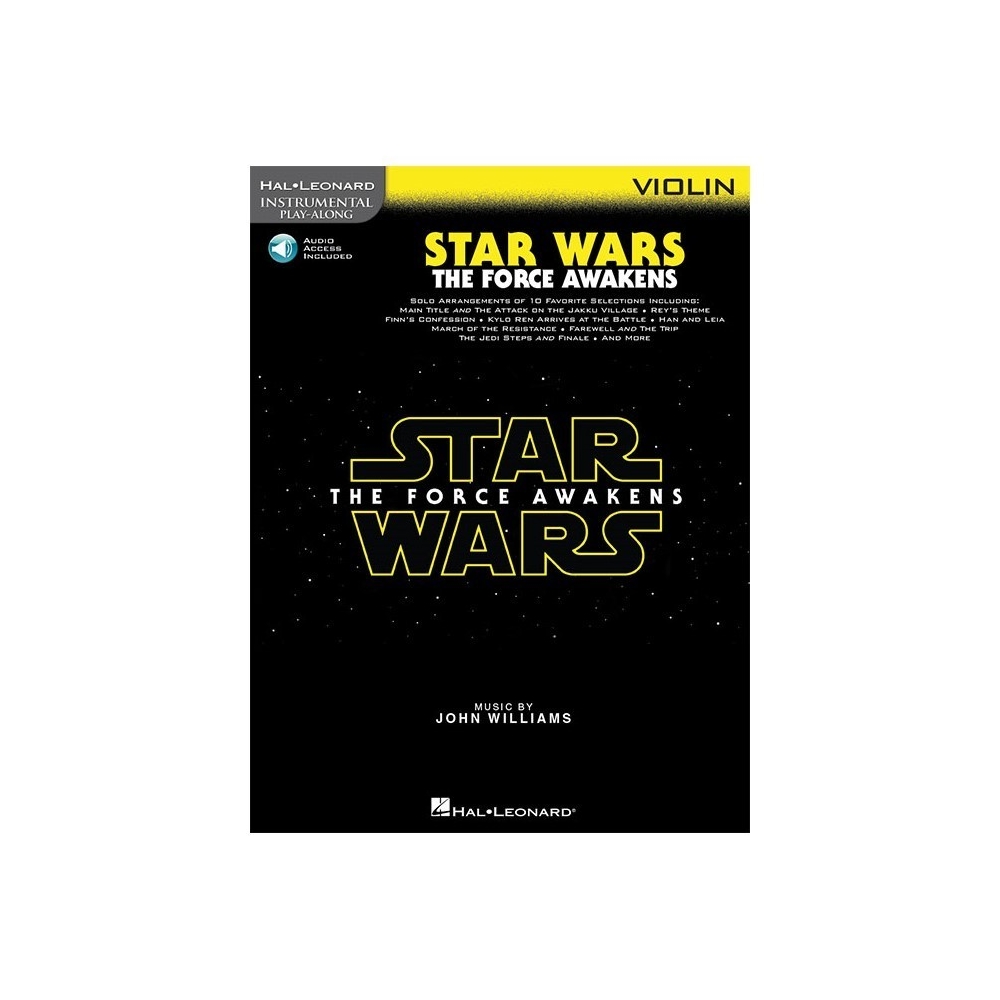 Williams, John - Star Wars: The Force Awakens for Violin (Play-Along)
