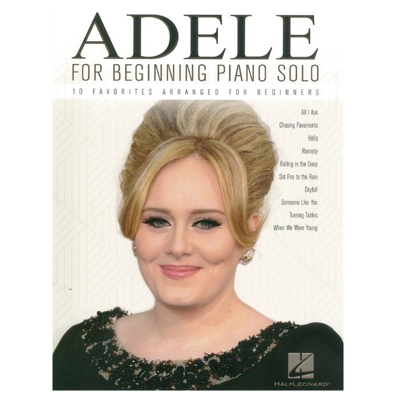 Adele For Beginning Piano Solo