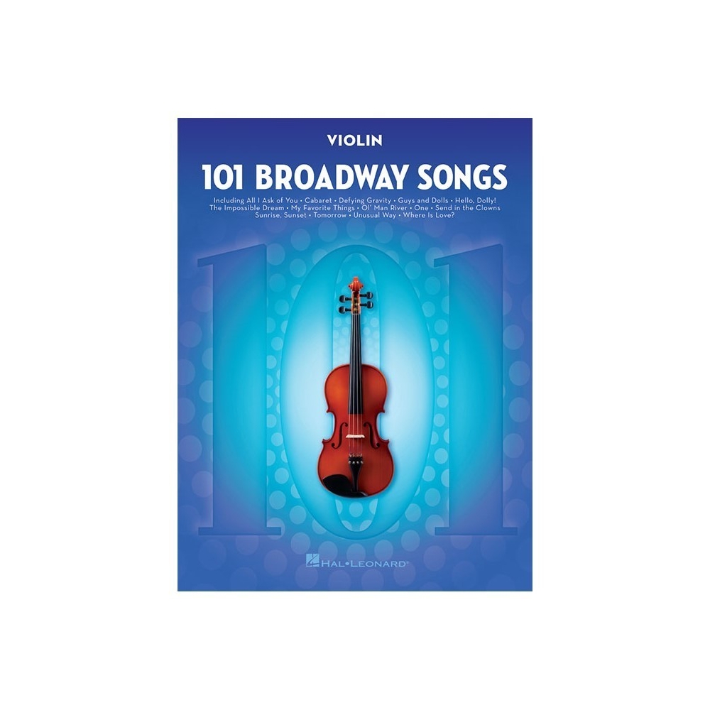 101 Broadway Songs for Violin
