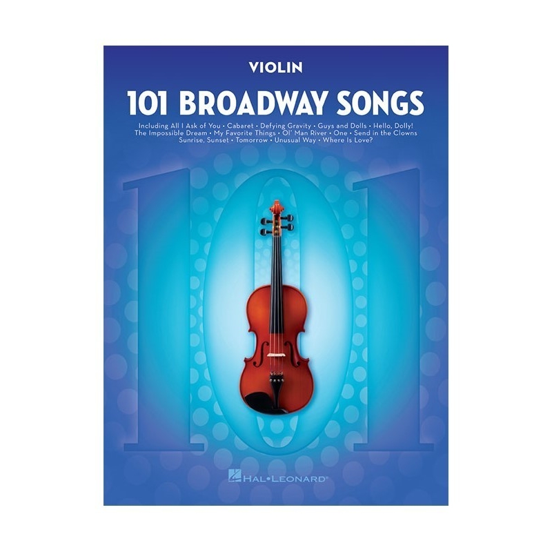101 Broadway Songs for Violin