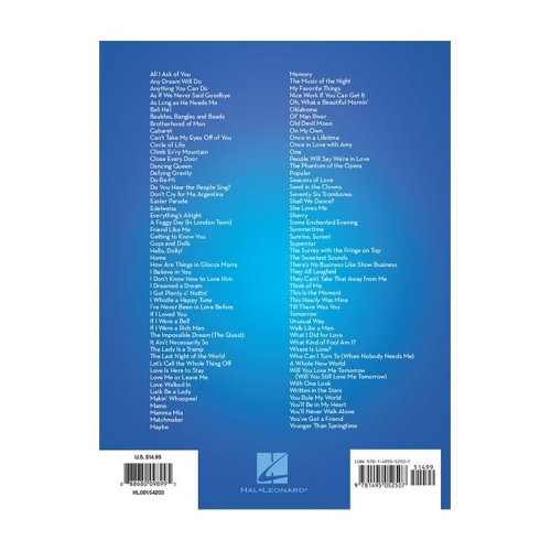 101 Broadway Songs for Trumpet