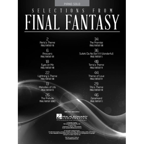 Selections from Final Fantasy