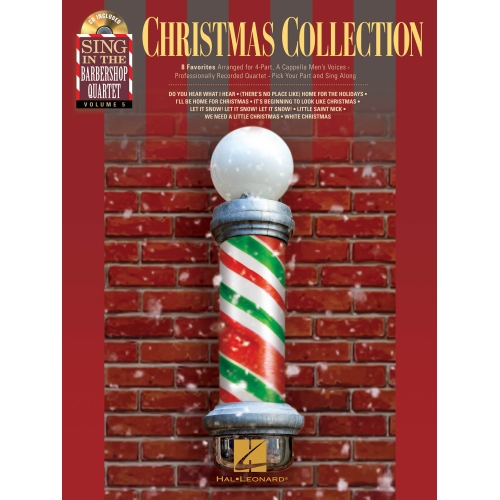 Christmas Collection - Sing In The Barbershop Quartet Volume 5 (Book/CD) -