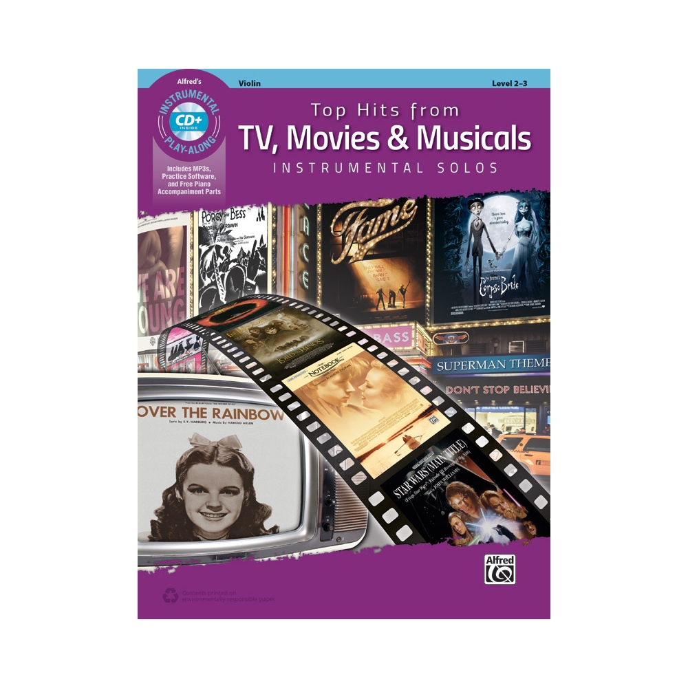 Top Hits from TV, Movies & Musicals Instrumental Solos for Strings