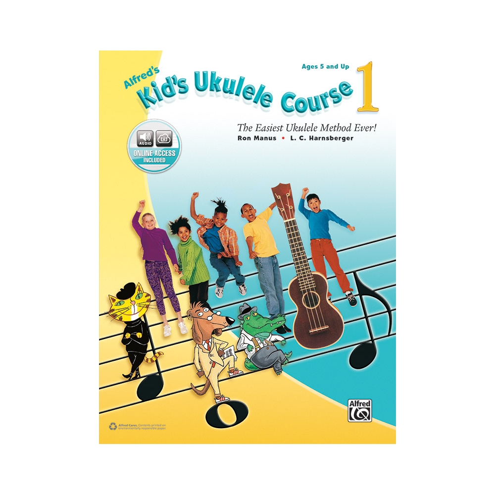 Manus, Ron - Alfred's Kid's Ukulele Course 1