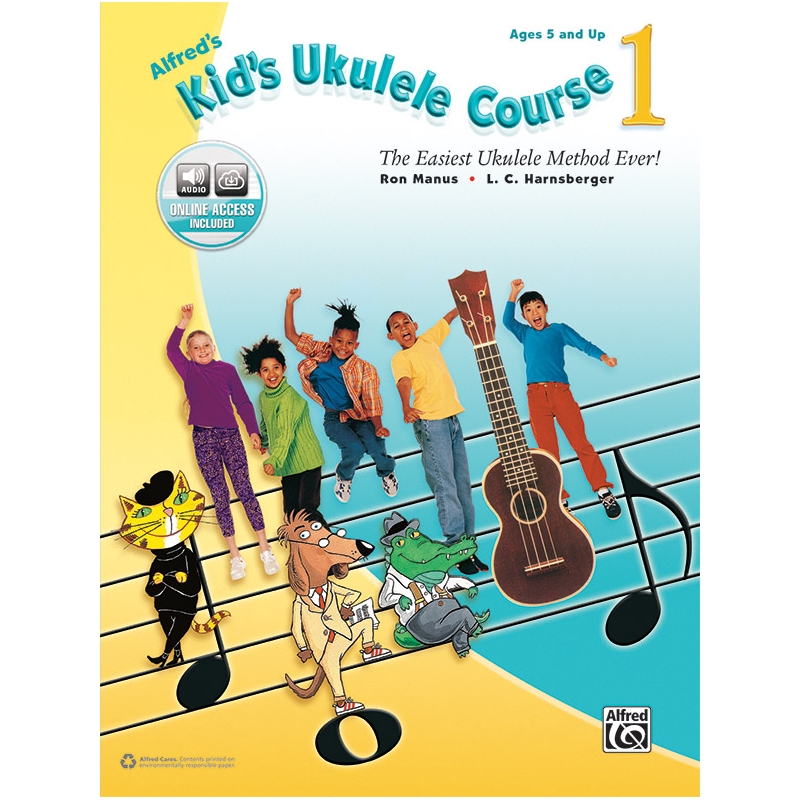 Manus, Ron - Alfred's Kid's Ukulele Course 1