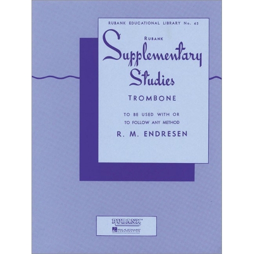 Endresen, R M - Supplementary Studies for Trombone