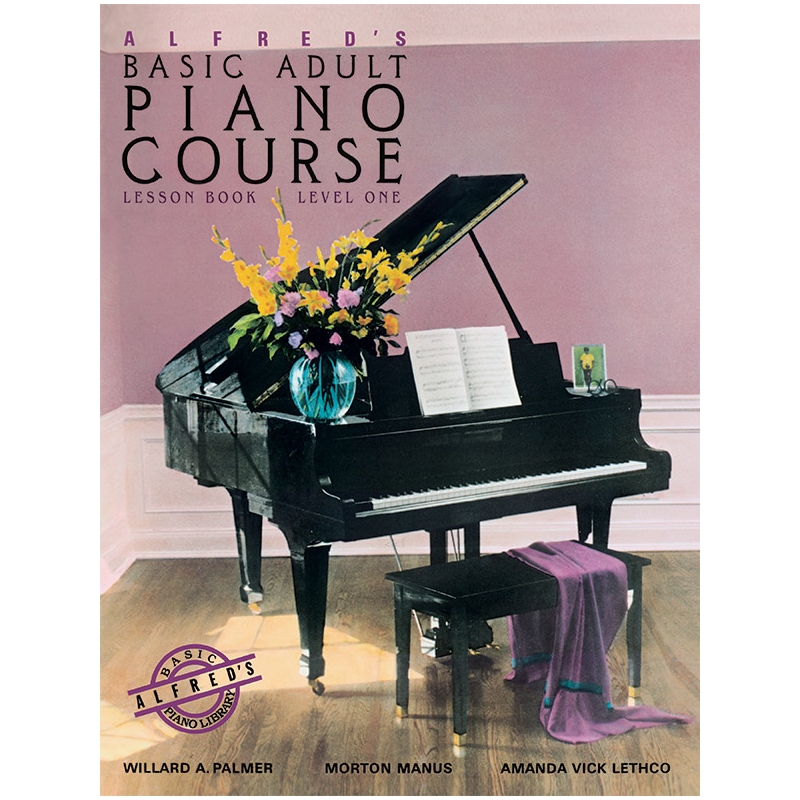 Alfred's Basic Adult Piano Course Lesson 1