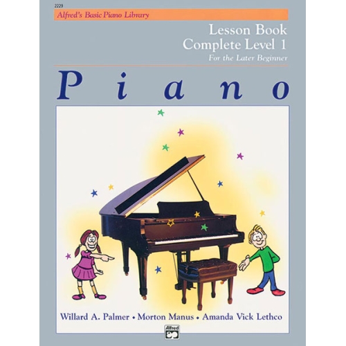 Alfred's Basic Piano Library: Lesson Book Complete 1 (1A/1B)