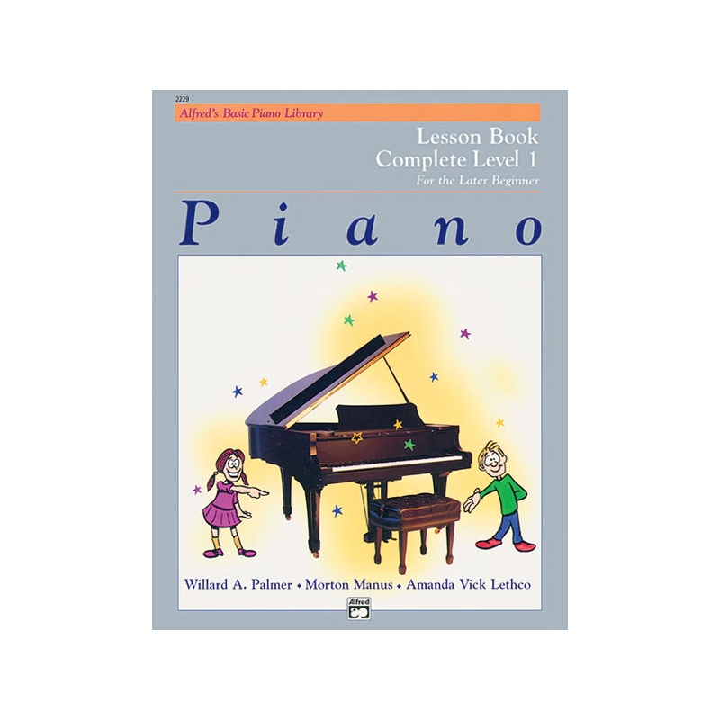 Alfred's Basic Piano Library: Lesson Book Complete 1 (1A/1B)