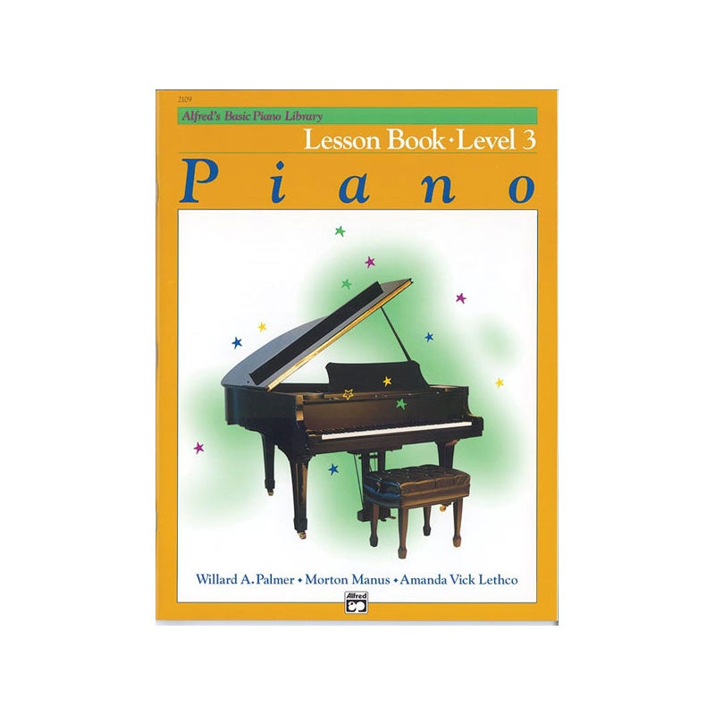 Alfred's Basic Piano Library: Lesson Book 3